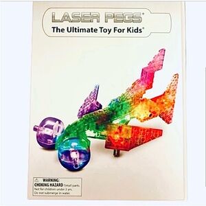 NWT- Laser Pegs 8 in 1 Sea Models Light-up Building Set